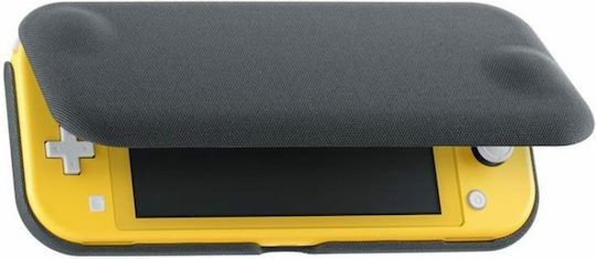 Nintendo Flip Cover & Screen Protector Текстил Защитен калъф за конзола Превключвател Lite Сив