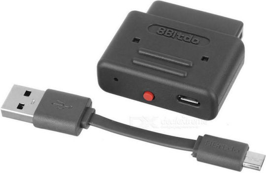 8Bitdo Retro Receiver SNES RET00047 Bluetooth Приемник за NES Мини Черен