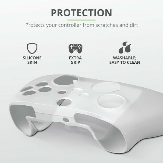 Trust GXT 749 Θήκη Σιλικόνης για Χειριστήριο Xbox Series Διάφανη