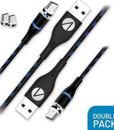 Stealth Twin Magnetic Play & Charge Cables 2 x 3m PS5