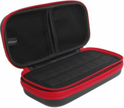 Gioteck Premium Storage Case Υφασμάτινη Θήκη Μεταφοράς για Κονσόλα Switch Μαύρη