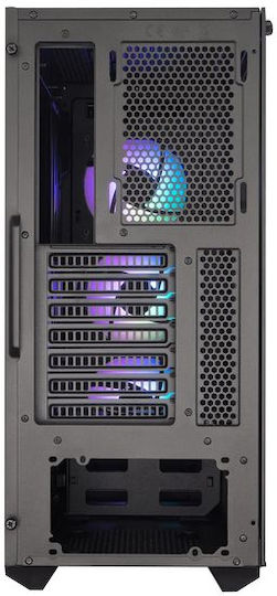 CoolerMaster Masterbox TD500 Mesh Gaming Midi Tower Κουτί Υπολογιστή με Πλαϊνό Παράθυρο και RGB Φωτισμό Μαύρο