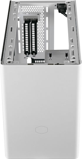 CoolerMaster Masterbox NR200P Gaming Mini Tower Κουτί Υπολογιστή με Πλαϊνό Παράθυρο Λευκό