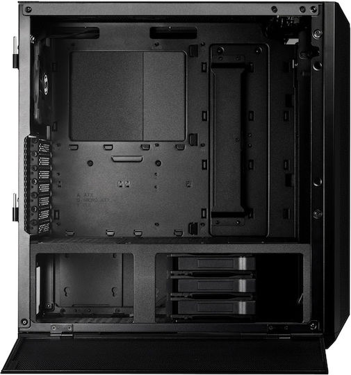 Lian Li Lancool II Mesh Performance Gaming Midi Tower Κουτί Υπολογιστή με Πλαϊνό Παράθυρο Μαύρο