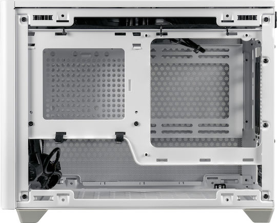 CoolerMaster Masterbox NR200P Gaming Mini Tower Κουτί Υπολογιστή με Πλαϊνό Παράθυρο Λευκό