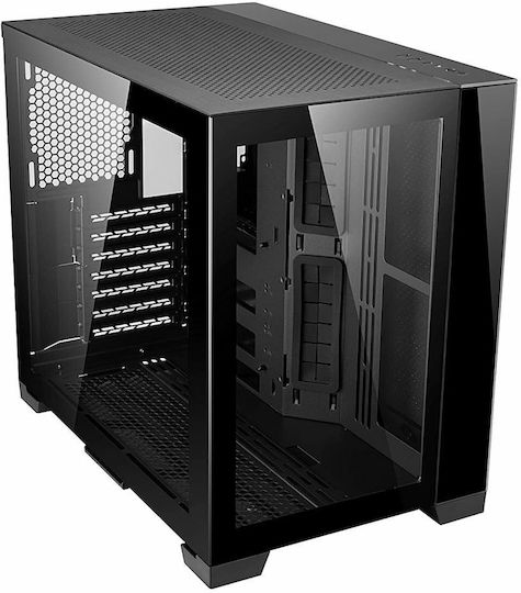 Lian Li O11 Dynamic Mini Gaming Mini Tower Computer Case with Side Window Black