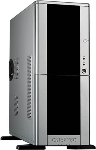 Chieftec CT-01B-350GPB Micro Tower Κουτί Υπολογιστή Μαύρο