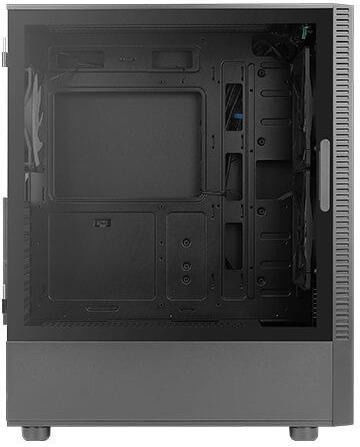 Antec NX410 Gaming Midi Tower Computer Case with Window Panel Black