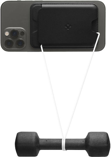 Spigen MagSafe Θήκη Καρτών Valentinus σε Μαύρο χρώμα