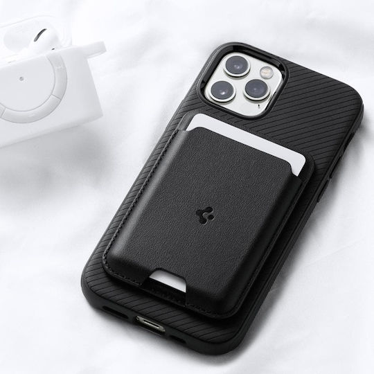 Spigen MagSafe Θήκη Καρτών Valentinus σε Μαύρο χρώμα