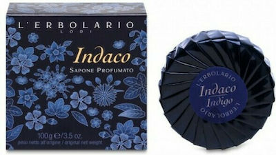 L' Erbolario Indaco Soap Baton de săpun pentru Mâinile & Corpul 100gr