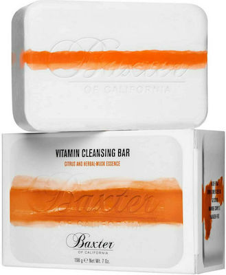 Baxter Of California Vitamin Cleansing Bar with Citrus & Herbal Musk 198gr