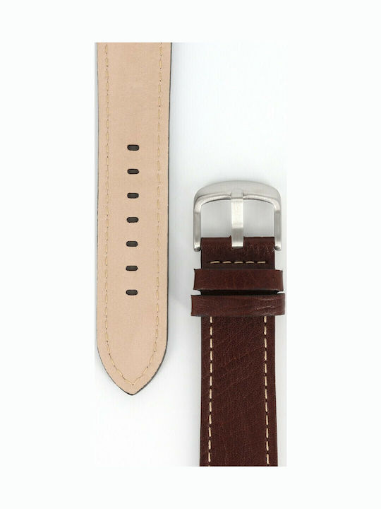 Rochet Curea din piele Maro 20mm