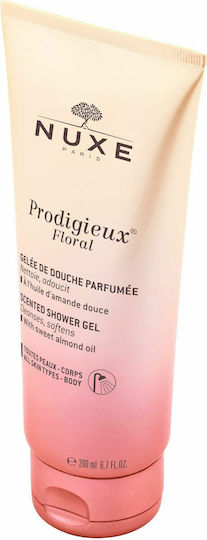 Nuxe Prodigieux Floral Scented Αφρόλουτρο σε Gel με Αμύγδαλο & Άρωμα Εσπεριδοειδή 200ml