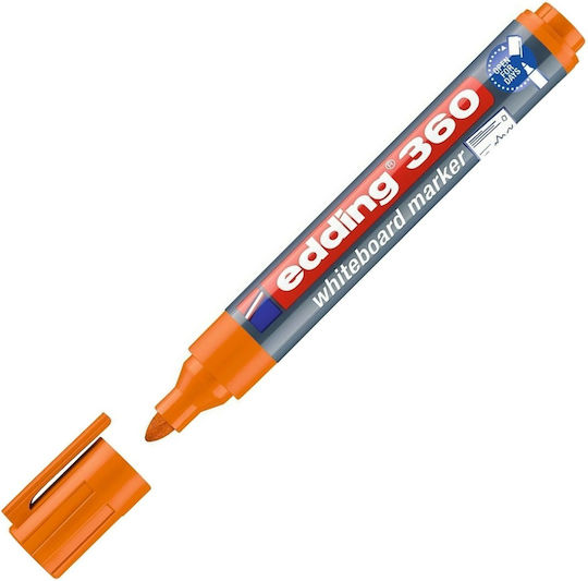 Edding 360 Маркер за Дъска 3мм Orange