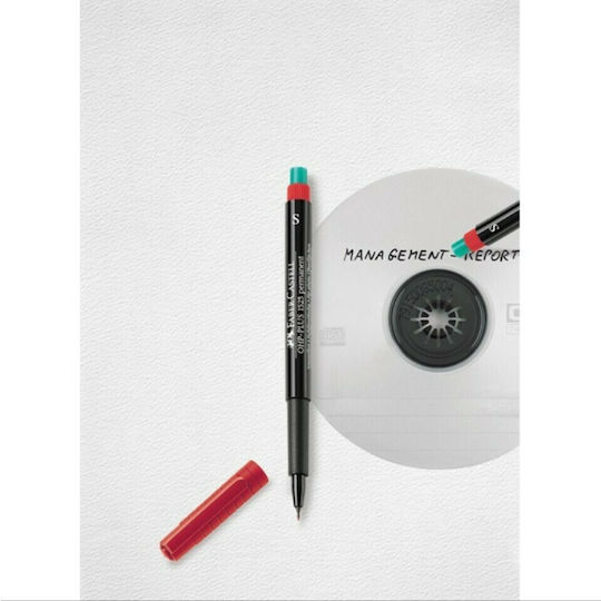 Faber-Castell Multimark 1525 CD/DVD Marker 1mm Black