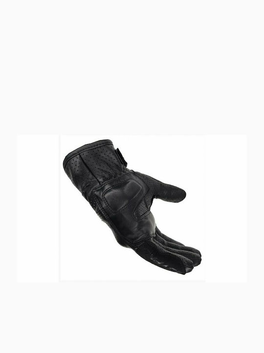 AGVpro Palermo Summer Men's Motorcycle Gloves Leather Black