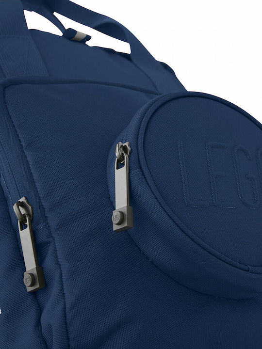 LEGO Brick 1x1 Blue School Bag Backpack Kindergarten Blue 7Liters