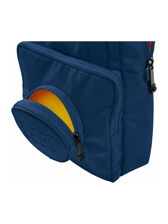 LEGO Brick 1x1 Blue School Bag Backpack Kindergarten Blue 7Liters