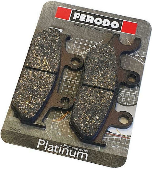 Ferodo Motorcycle Brake Pads Platinum Front Brake Pads Yamaha XT 600 for Yamaha XT 600 / XT