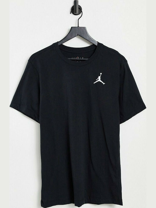 Jumpman Αθλητικό T-shirt Μαύρο