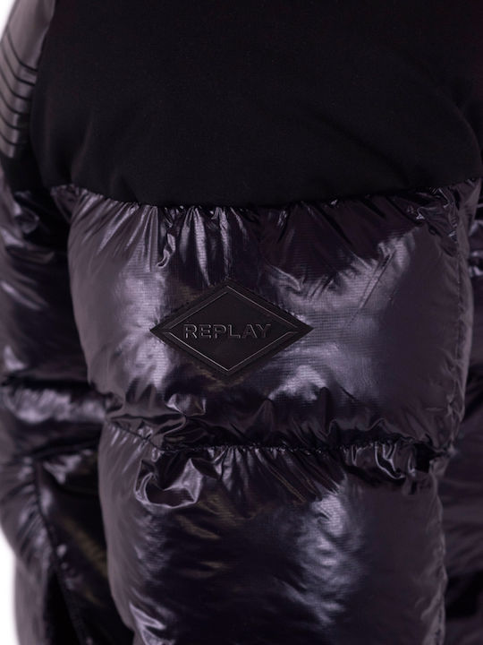 Winter Jacket Puffer Dark Blue