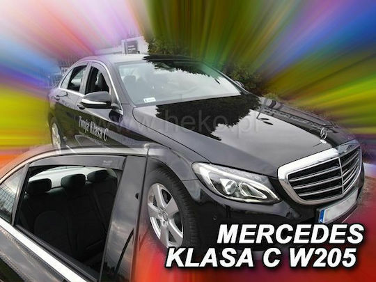 Heko Комплект Ветробрани Dark Fime за Mercedes-Benz C Class 4бр