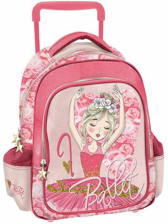 Graffiti Ballerina Bag Trolley Pink