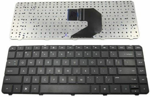 HP Laptop Keyboard for Compaq G4 G6 CQ43 CQ57 CQ58 with Frame and English (UK) Layout in Black Colour
