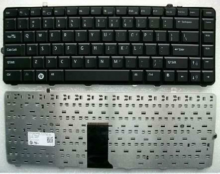 Πληκτρολόγιο Laptop για Studio 1535 με Πλαίσιο και Διάταξη Αγγλικά (US) σε Μαύρο χρώμα KEY-037