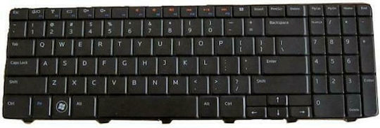 Laptop Keyboard for Inspiron 15R N5010/M5010 without Frame and English (US) Layout in Black Color KEY-009