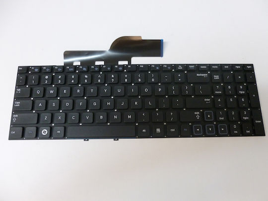 Laptop Keyboard for NP300E NP300V NP300E5A without Frame and English (US) Layout in Black Color NP300V5A