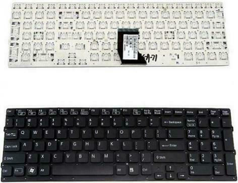 Laptop Keyboard for Vaio VPC-CB without Frame and English (US) Layout in Black Color K207