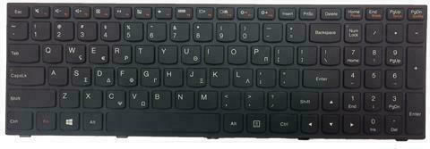Lenovo Лаптоп Клавиатура За IdeaPad G50-30/G50-45/G50-70/G50-70m Без Рамка В Черен Цвят