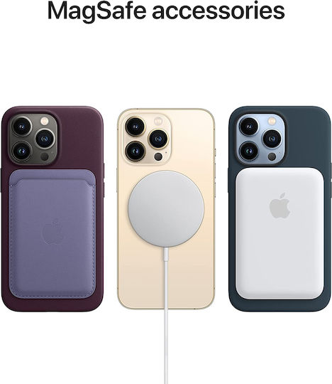 Apple Leather Case With MagSafe Back Cover Leather Midnight (iPhone 13 Pro Max)