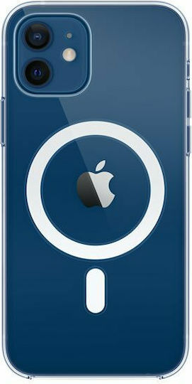 Apple Clear Case with MagSafe Back Cover Σιλικόνης Διάφανο (iPhone 12 Pro Max)
