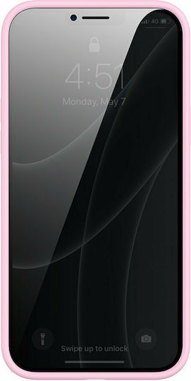 Baseus Liquid Gel Задна корица Силикон Розов (iPhone 13 Pro Max)