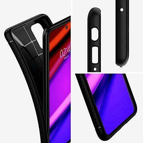 Spigen Rugged Armor Umschlag Rückseite Silikon 2mm Schwarz (Galaxy M51)