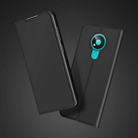Dux Ducis Skin Pro Book Synthetic Leather Black (Nokia 3.4)