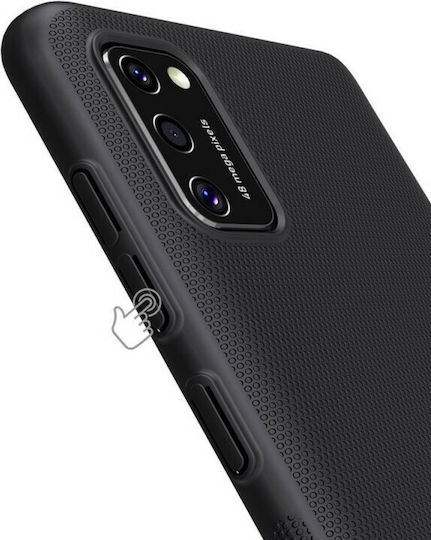 Nillkin Super Frosted Shield Back Cover Plastic Black (Galaxy A41)