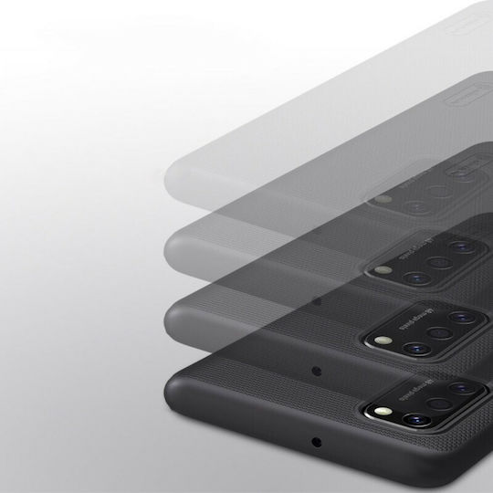 Nillkin Super Frosted Shield Back Cover Plastic Black (Galaxy A41)