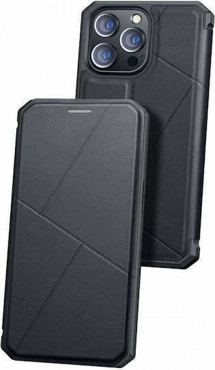 Dux Ducis Skin Pro Book Δερματίνης / Πλαστικό Μαύρο (iPhone 13 Pro)