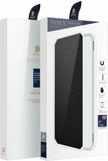 Dux Ducis Skin Pro Book Δερματίνης / Πλαστικό Μαύρο (iPhone 13 Pro)
