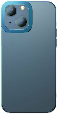 Baseus Glitter Metallic / Plastic Back Cover Blue (iPhone 13)