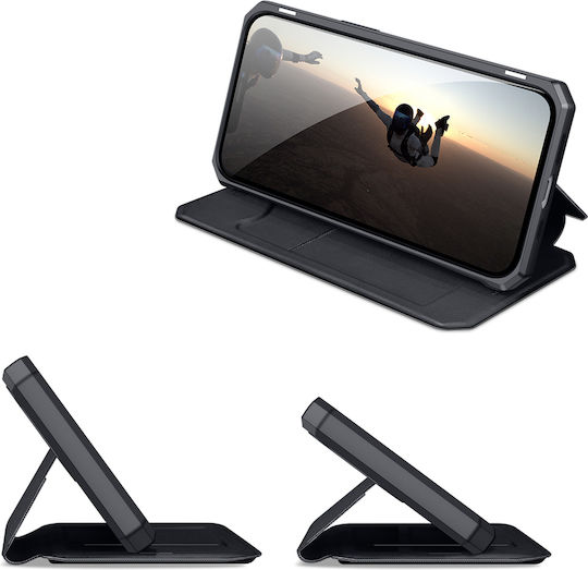 Dux Ducis Skin Pro Book Δερματίνης / Πλαστικό Μαύρο (iPhone 13 Pro)