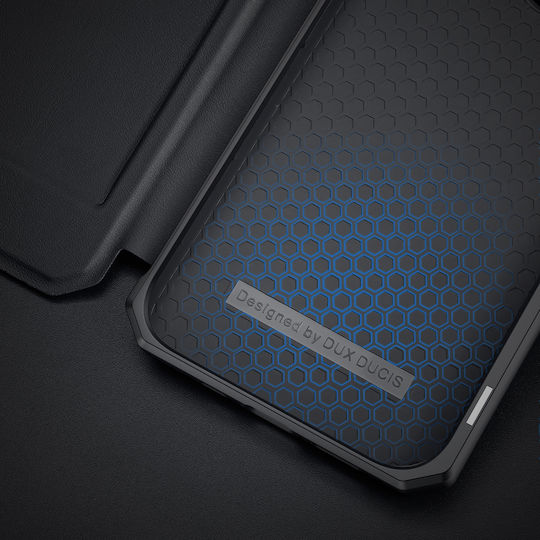 Dux Ducis Skin Pro Book Δερματίνης / Πλαστικό Μαύρο (iPhone 13 Pro)