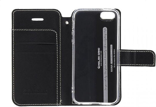 Molan Cano Issue Wallet Δερματίνης Μαύρο (Moto G10)
