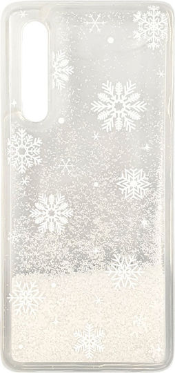 Winter Snowflakes Back Cover Σιλικόνης Διάφανο (Xiaomi Mi A3)