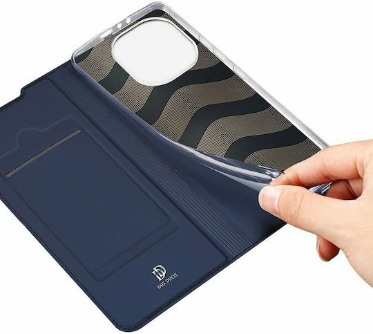 Dux Ducis Skin Pro Buchen Sie Synthetisches Leder Blau (Xiaomi Mi 11 Ultra)