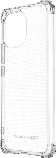 Wozinsky Anti Shock Durable Back Cover Σιλικόνης Σετ με Τζαμάκι Διάφανο (Xiaomi Mi 11)